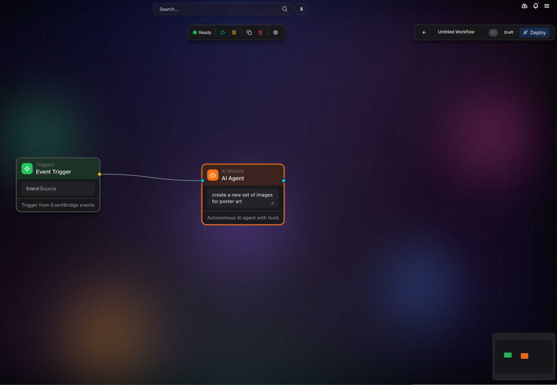 Flo delivery interface showing automated workflows